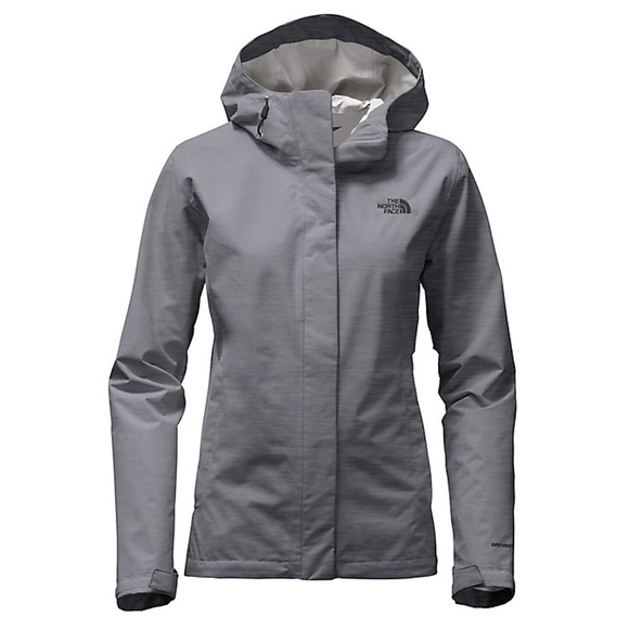 Gray North Face Venture 2 Rain jacket coat xs